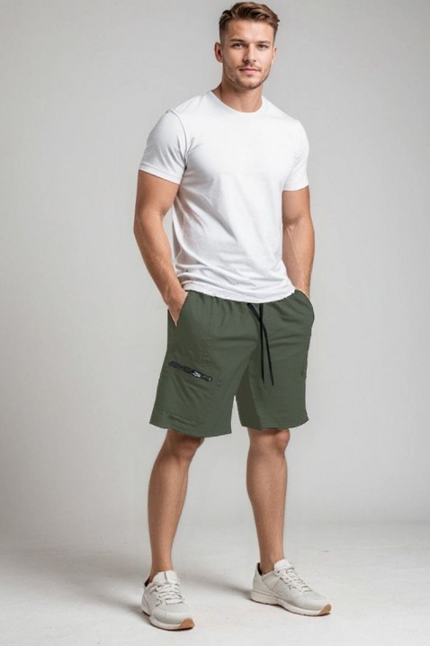 Muške kratke pantalone BINERFO KHAKI, Boja: kaki, IVET.RS - Nova Kolekcija