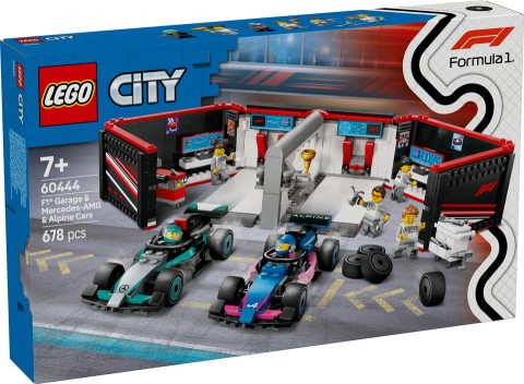 60444 | F1® Garaža i bolidi Mercedes - AMG i AlpineIVET.RS - Nova Kolekcija