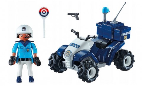 Сет са фигурицом City Action 71092 Полицијски Спид КвадIVET.RS - Nova Kolekcija