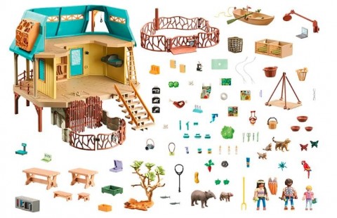 Комплет фигурица Wiltopia 71007 Центар за бригу о животињамаIVET.RS - Nova Kolekcija