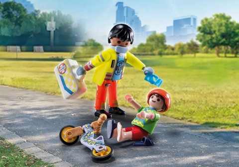 Фигурице City Life 71245 Болничар са пацијентомIVET.RS - Nova Kolekcija