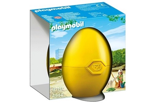 Сет фигура City Life 4944 Чувар животиња са алпаком - Касица прасицаIVET.RS - Nova Kolekcija