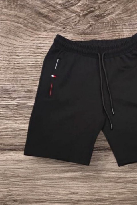 Muške bermude ROTELHO BLACK, Boja: crna, IVET.RS - Nova Kolekcija