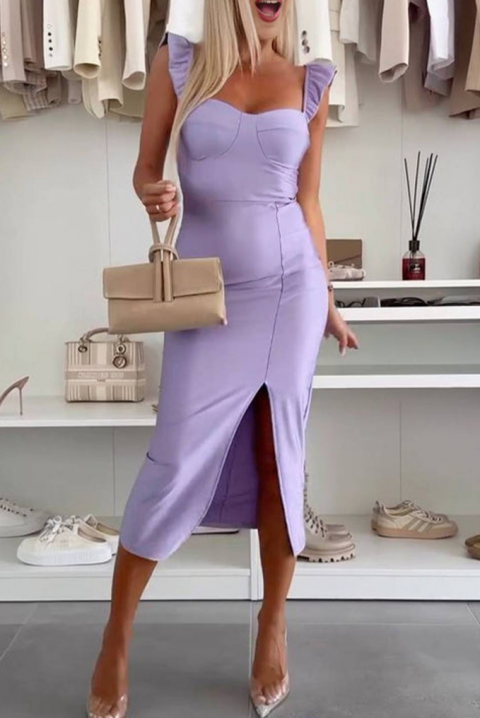 Haljina YMBERSA PURPLE, Boja: ljubičasta, IVET.RS - Nova Kolekcija