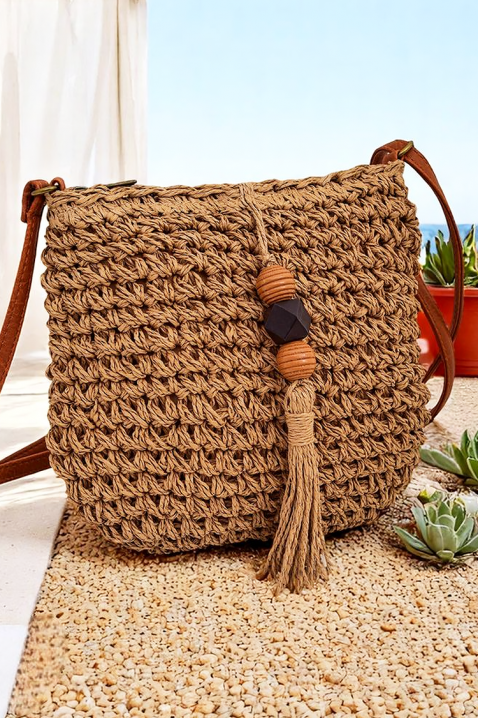 Torba za plažu BROSELVA BROWN, Boja: braon, IVET.RS - Nova Kolekcija
