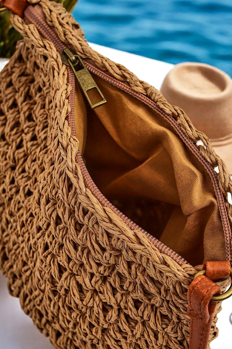 Torba za plažu BROSELVA BROWN, Boja: braon, IVET.RS - Nova Kolekcija