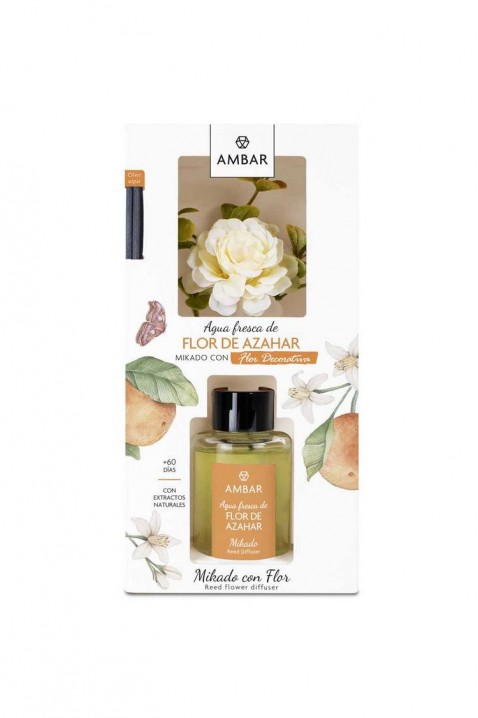Mirisni štapići sa cvijetom AMBAR FLOR DE AZAHAR 75 ml, Boja: ecru, IVET.RS - Nova Kolekcija