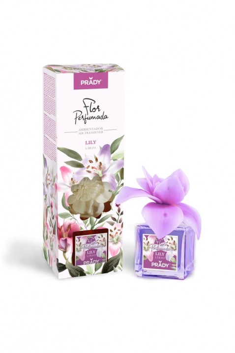Difuzer sa cvetom PRADY LILY 90 ml, Boja: ljubičasta, IVET.RS - Nova Kolekcija