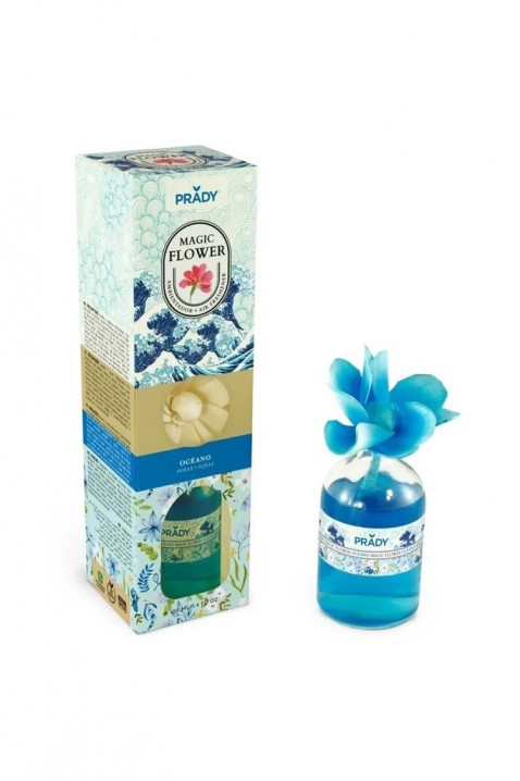 Difuzor sa cvetom PROLDY OCEANO 100 ml, Boja: plava, IVET.RS - Nova Kolekcija