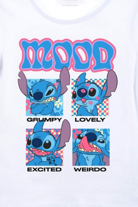 Majica MOODS, Boja: bela, IVET.RS - Nova Kolekcija