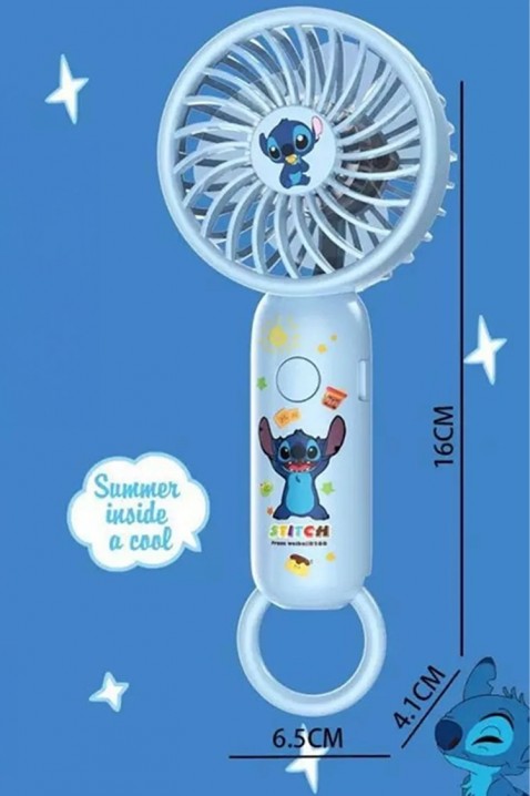 Prenosivi ventilator WINDYSTICH, Boja: plava, IVET.RS - Nova Kolekcija