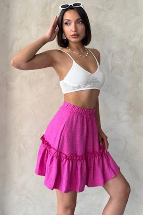Suknja ZERVELZA PINK, Boja: roze, IVET.RS - Nova Kolekcija