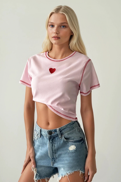 Majica AMOREZA PINK, Boja: roze, IVET.RS - Nova Kolekcija