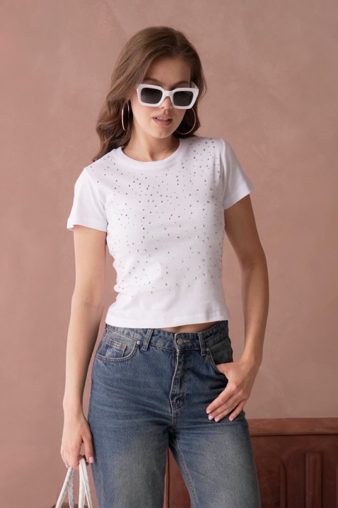 Majica RAVIKA WHITE, Boja: bela, IVET.RS - Nova Kolekcija