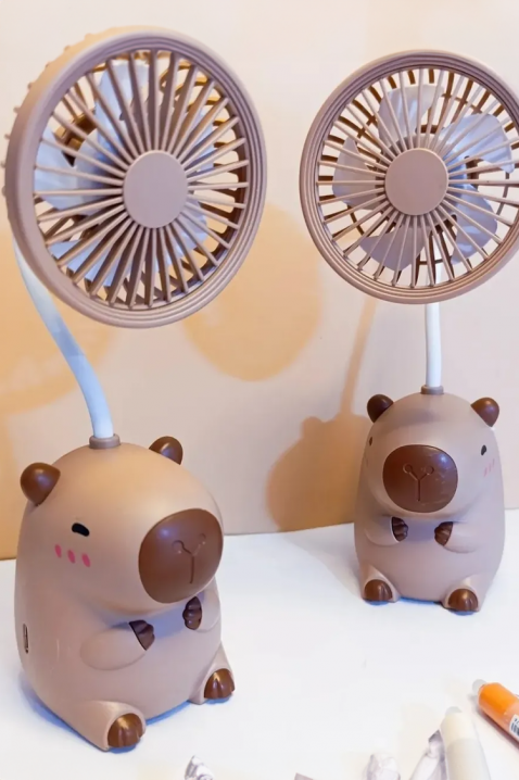 Ručni mini ventilator DRIOXY, Boja: braon, IVET.RS - Nova Kolekcija