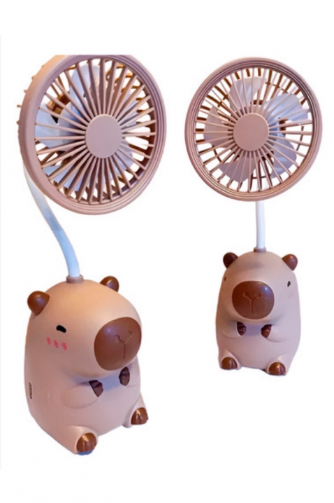 Ručni mini ventilator DRIOXY, Boja: braon, IVET.RS - Nova Kolekcija
