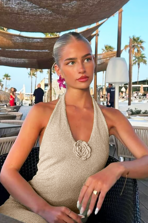 Haljina GOLDANA, Boja: bež, IVET.RS - Nova Kolekcija
