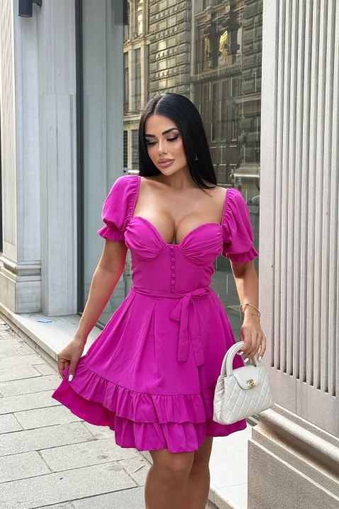 Haljina KEYVERZA PURPLE, Boja: ljubičasta, IVET.RS - Nova Kolekcija