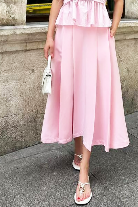 Suknja XERVINZA PINK, Boja: roze, IVET.RS - Nova Kolekcija