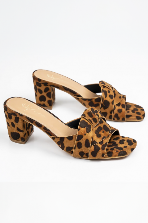 Ženske papuče MAJIKA, Boja: leopard, IVET.RS - Nova Kolekcija
