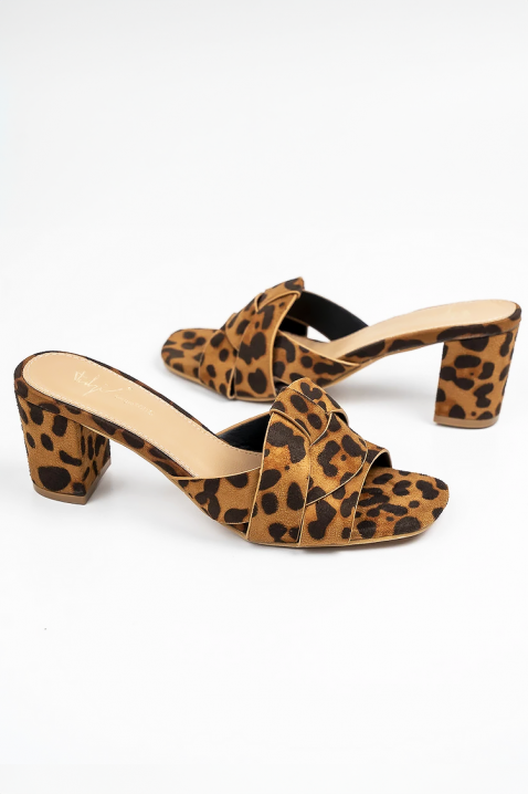 Ženske papuče MAJIKA, Boja: leopard, IVET.RS - Nova Kolekcija