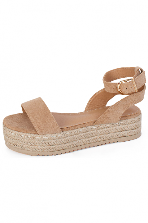 Sandale ALELONDA BEIGE, Boja: bež, IVET.RS - Nova Kolekcija
