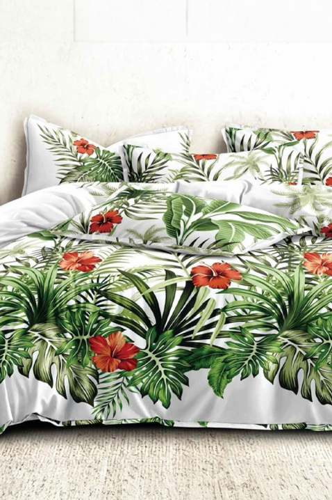 Komplet posteljine SRONEXA 200x220 cm pamuk - 4 dela, Boja: višebojna, IVET.RS - Nova Kolekcija