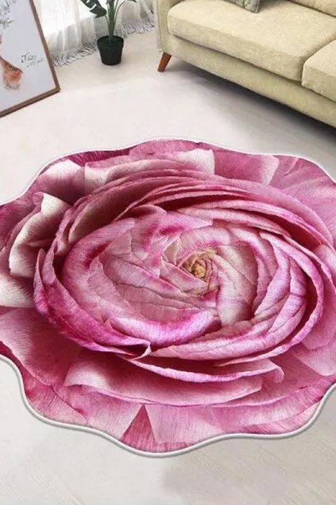 Prostirka UMELJA 60x60 cm, Boja: roze, IVET.RS - Nova Kolekcija