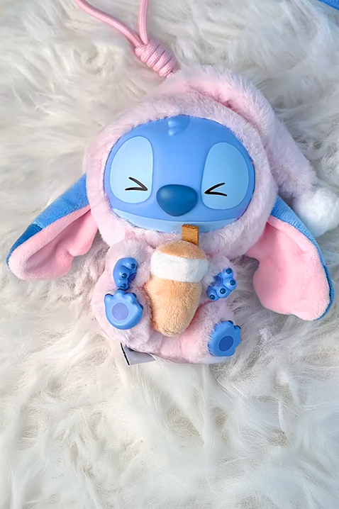 Plišani privezak SLEEPY ICE CREAM, Boja: roze, IVET.RS - Nova Kolekcija