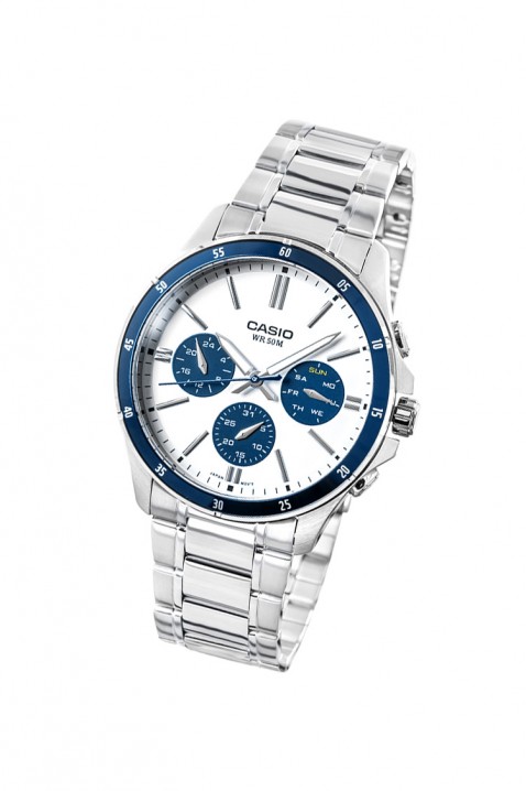 Muški sat CASIO MTP-1374D-7A2VDF, Boja: srebrna, IVET.RS - Nova Kolekcija