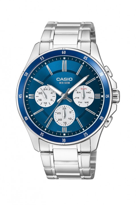 Muški sat CASIO MTP-1374D-2A3VDF, Boja: srebrna, IVET.RS - Nova Kolekcija