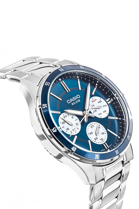 Muški sat CASIO MTP-1374D-2A3VDF, Boja: srebrna, IVET.RS - Nova Kolekcija