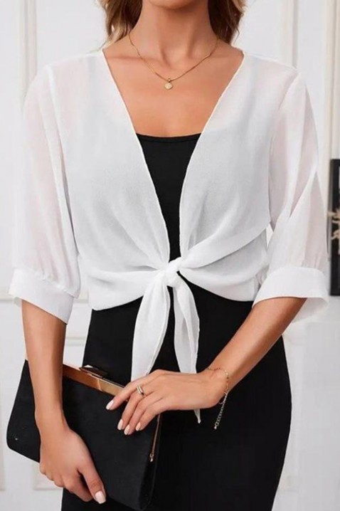 Ženska bluza LIVOZA WHITE, Boja: bela, IVET.RS - Nova Kolekcija