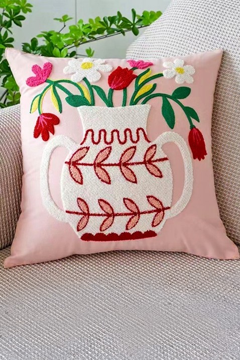 Jastučnica GRIOGENA 40х40 cm, Boja: roze, IVET.RS - Nova Kolekcija