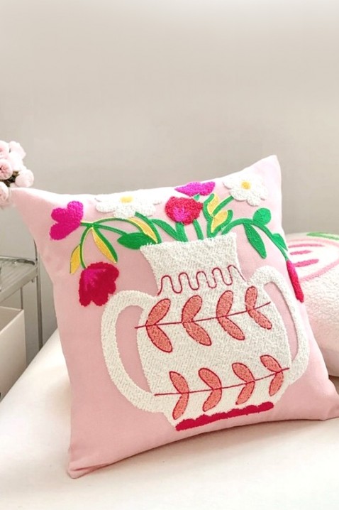 Jastučnica GRIOGENA 40х40 cm, Boja: roze, IVET.RS - Nova Kolekcija