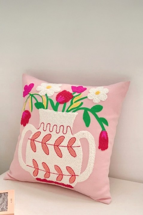 Jastučnica GRIOGENA 40х40 cm, Boja: roze, IVET.RS - Nova Kolekcija
