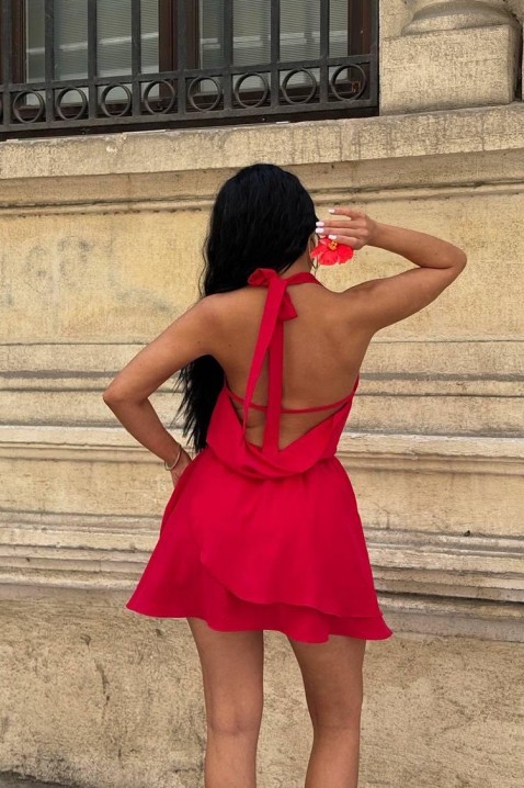 Haljina BELZIRVA RED, Boja: crvena, IVET.RS - Nova Kolekcija