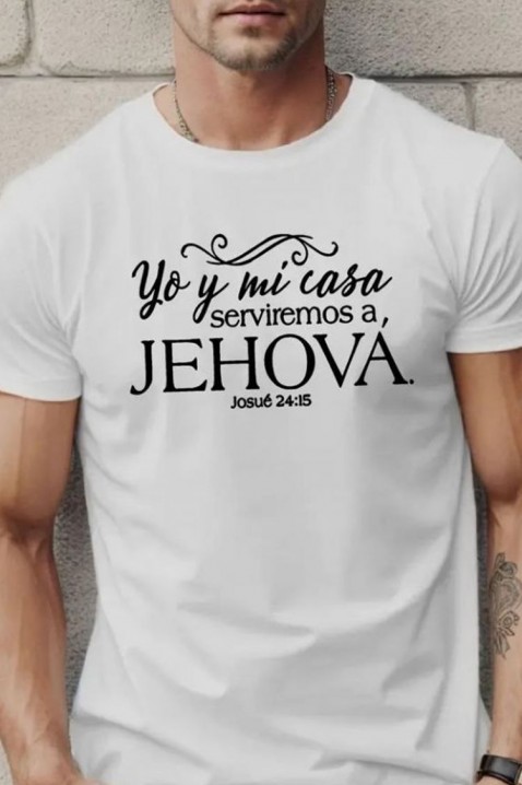 Muška majica MELFOZO WHITE, Boja: bela, IVET.RS - Nova Kolekcija
