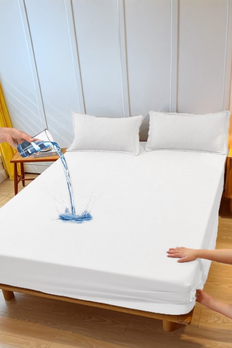 Čaršav sa lastišem MONDELGA WHITE 160х200 cm, Boja: bela, IVET.RS - Nova Kolekcija