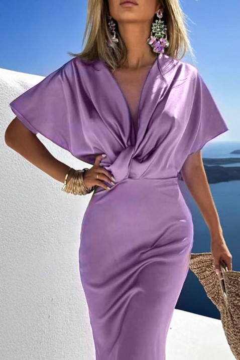 Haljina ENZOLRA PURPLE, Boja: ljubičasta, IVET.RS - Nova Kolekcija