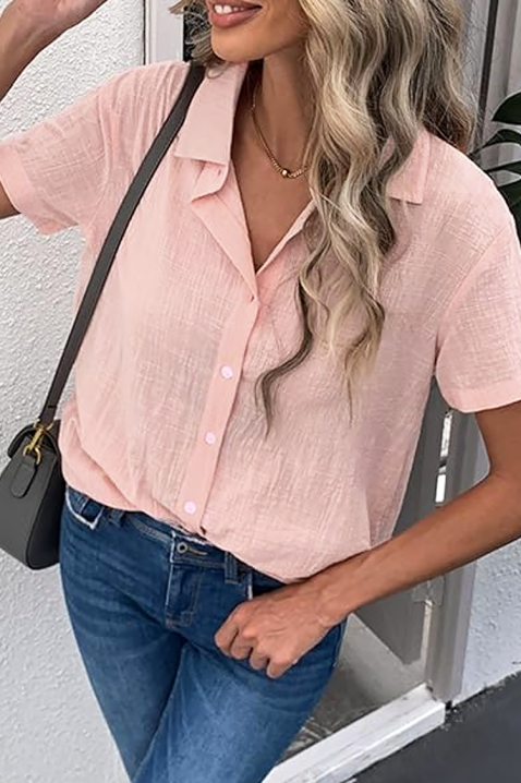 Ženska košulja VOLELSA PINK, Boja: roze, IVET.RS - Nova Kolekcija