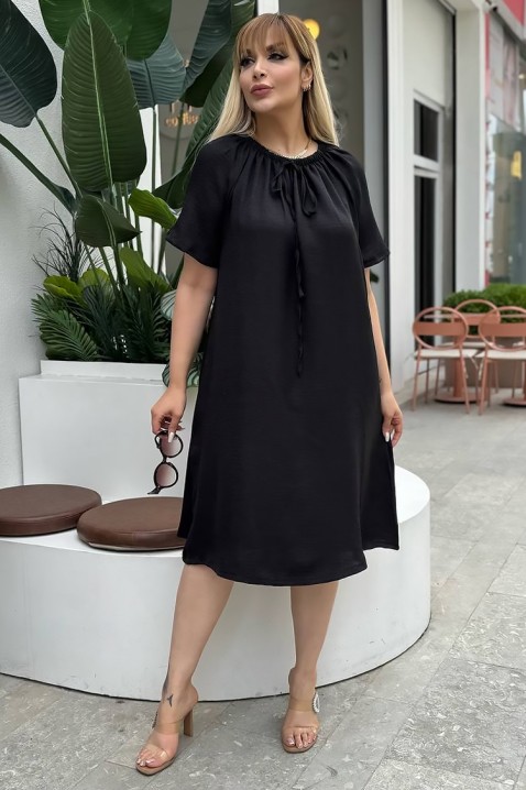 Haljina ELEGANSA, Boja: crna, IVET.RS - Nova Kolekcija