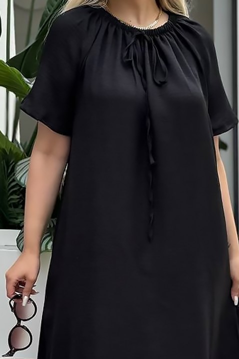 Haljina ELEGANSA, Boja: crna, IVET.RS - Nova Kolekcija