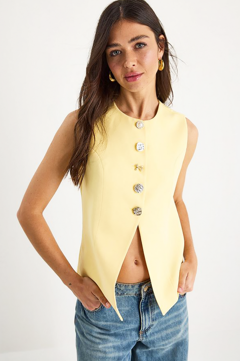 Top ESMANARA YELLOW, Boja: žuta, IVET.RS - Nova Kolekcija