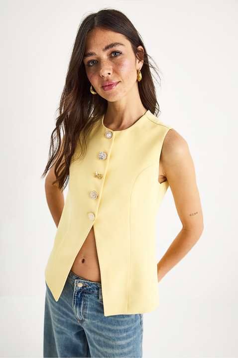 Top ESMANARA YELLOW, Boja: žuta, IVET.RS - Nova Kolekcija
