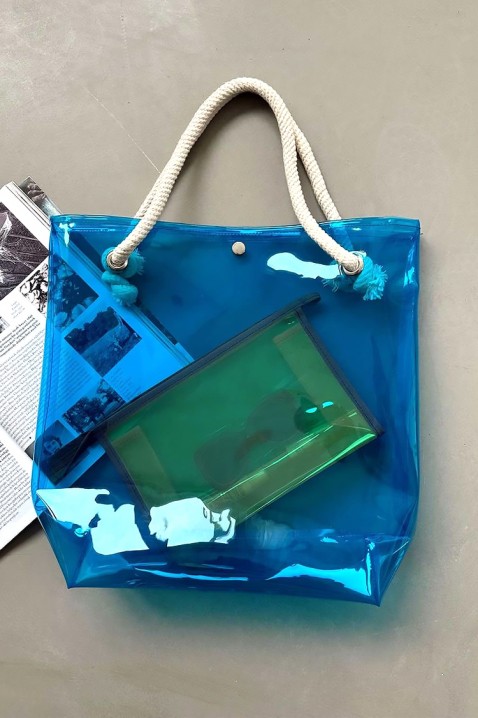 Torba za plažu NEONANA BLUE, Boja: plava, IVET.RS - Nova Kolekcija