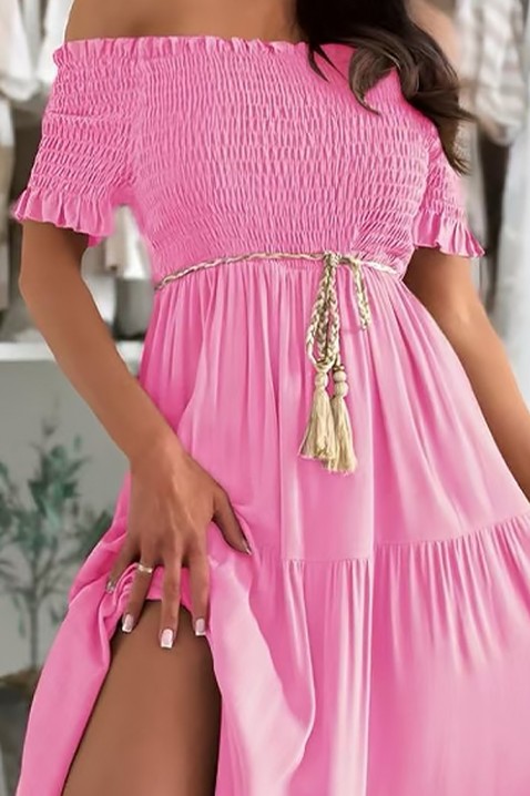Haljina BLAGANA PINK, Boja: roze, IVET.RS - Nova Kolekcija