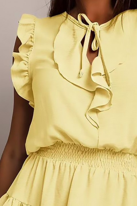 Haljina UNIKUMA YELLOW, Boja: žuta, IVET.RS - Nova Kolekcija