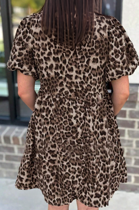Haljina FASARA, Boja: leopard, IVET.RS - Nova Kolekcija