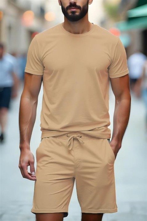 Muški komplet ZEKERDO BEIGE, Boja: bež, IVET.RS - Nova Kolekcija